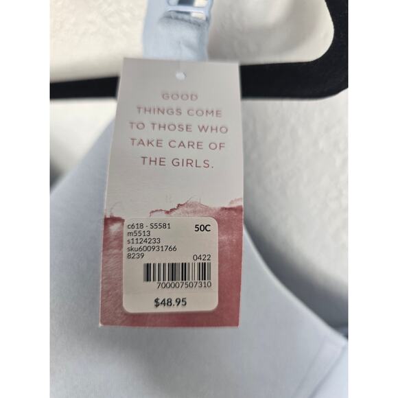 Cacique Collection Invisible Back Smoother Lightly LIned No WIre Bra 50C NWT - Picture 7 of 7